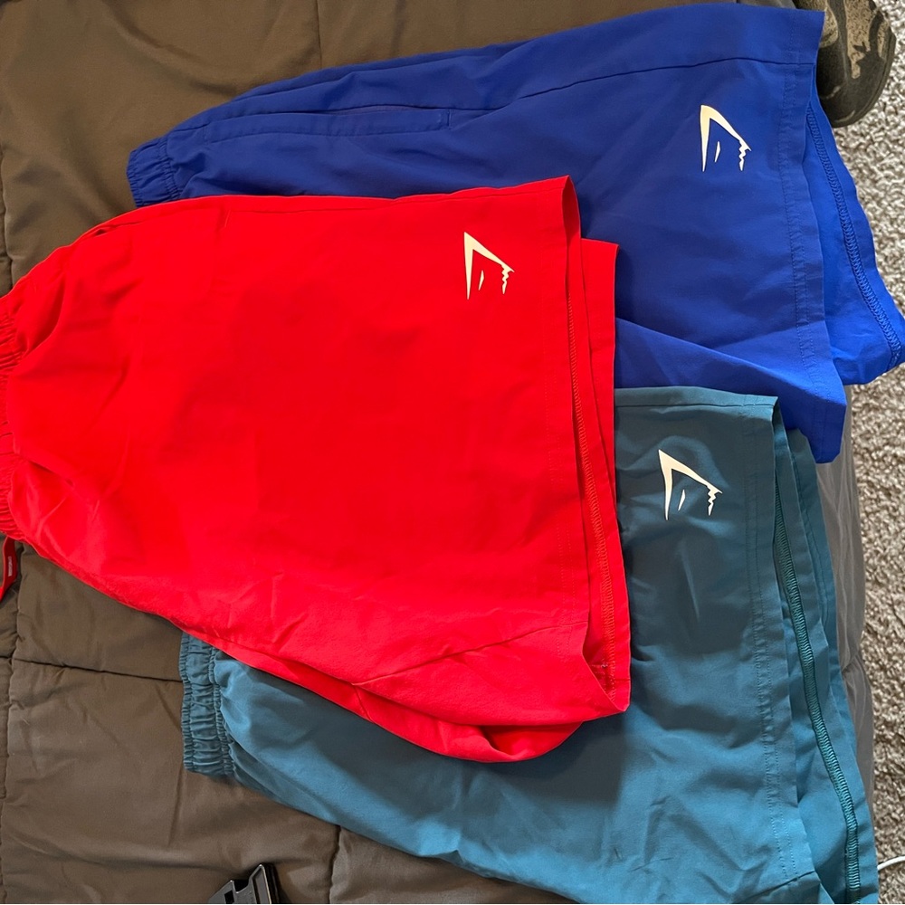 Gym Shark 5” Men’s Arrival Shorts Bundle (Size Large)